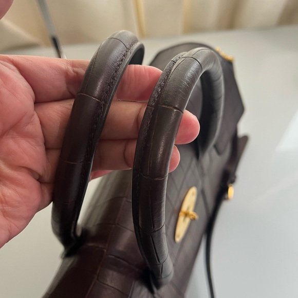 MULBERRY SMALL CROC EMBOSSED BAYSWATER - Picture 5 of 15